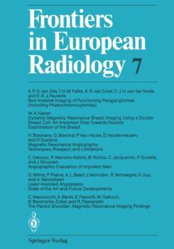 Paperback Frontiers in European Radiology Book