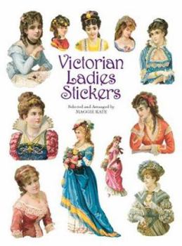 Paperback Victorian Ladies Stickers Book