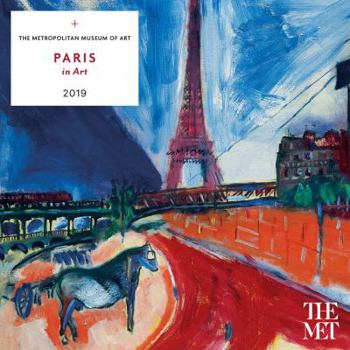Calendar Paris in Art 2019 Wall Calendar Book