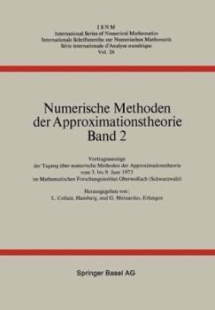 Paperback Numerische Methoden Der Approximationstheorie: Band 2 [German] Book