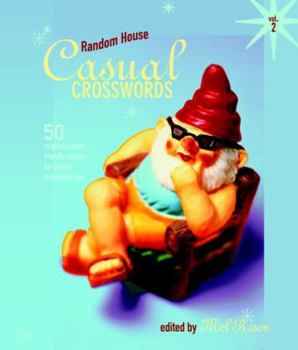 Paperback Random House Casual Crosswords: Volume 2 [Large Print] Book