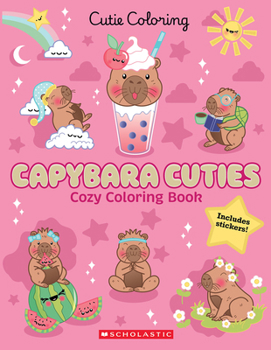 Paperback Capybara Cuties (Color & Chill) Book