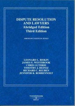 Paperback Dispute Resolution and Lawyers Book