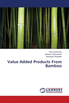 Paperback Value Added Products From Bamboo Book