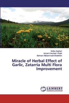 Paperback Miracle of Herbal Effect of Garlic, Zatarria Multi Flora Improvement Book