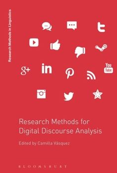 Hardcover Research Methods for Digital Discourse Analysis Book