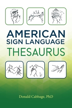 Hardcover Aslii: American Sign Language Thesaurus Book