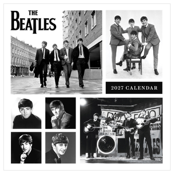 Cal 2027 the Beatles: In Black & White Wall