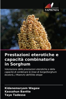 Paperback Prestazioni eterotiche e capacità combinatorie in Sorghum [Italian] Book