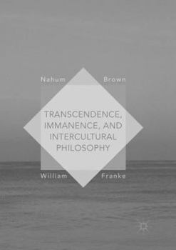 Paperback Transcendence, Immanence, and Intercultural Philosophy Book