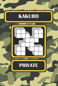 Paperback Kakuro: Private Book