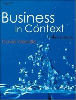 Paperback Business in Context: An Introduction to Business and Its Environment Book