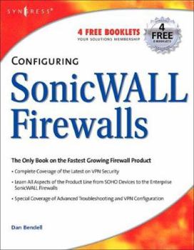 Paperback Configuring Sonicwall Firewalls Book