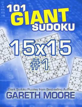 Paperback 101 Giant Sudoku 15x15 #1 Book