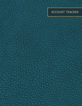 Account Tracker: Check Registers for Personal Checkbook - Check Book Registrar & Bank Transaction Log - 100 Pages 2,400 Entry Lines Total