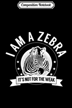 Paperback Composition Notebook: Zebra Warrior NFTW -ARD CVID Journal/Notebook Blank Lined Ruled 6x9 100 Pages Book