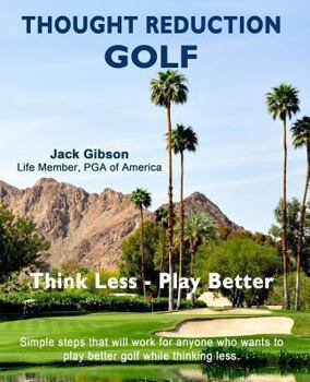 Paperback Thought Reduction Golf Book