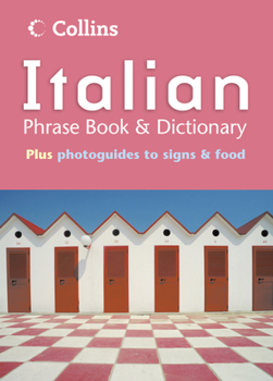 Paperback Collins Italian Phrase Book and Dictionary Book