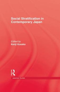 Paperback Social Stratification in Contemporary Japan Book