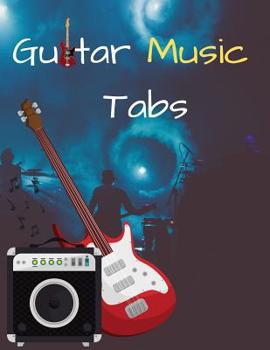 Paperback Guitar Music Tabs: 8.5inX11in 100 pages Book