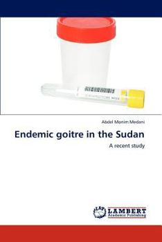 Paperback Endemic goitre in the Sudan Book
