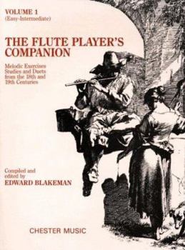 Paperback The Flute Player's Companion: Volume 1 (Easy-Intermediate) Book