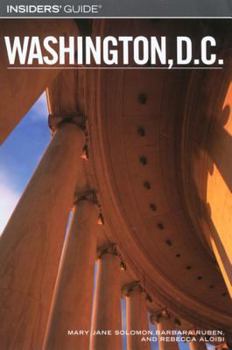 Paperback Insiders' Guide to Washington, D.C. Book