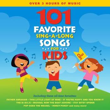 Music - CD 101 Favorite Sing-A-Long Songs For Kids (3 CD) Book