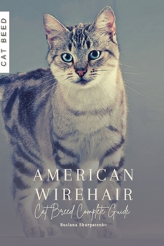 Paperback American Wirehair: Cat Breed Complete Guide Book