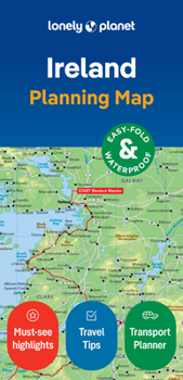 Loose Leaf Lonely Planet Ireland Planning Map Book