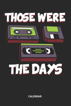 Calendar: Retro 80s 90s Electronics Tape Cassette Themed Weekly and Monthly Calendar Planner (6x9 inches) ideal as a fun gift to a nostalgist, a retro ... and nineties or for geeks, nerds or hipsters.