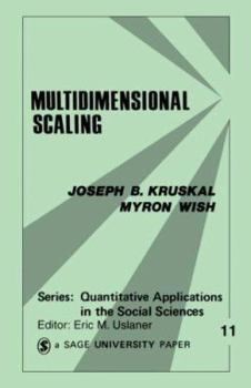 Paperback Multidimensional Scaling Book