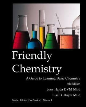 Paperback Friendly Chemistry - Teacher Edition (One Student) Volume 1 Book