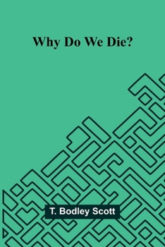 Paperback Why do we die? Book