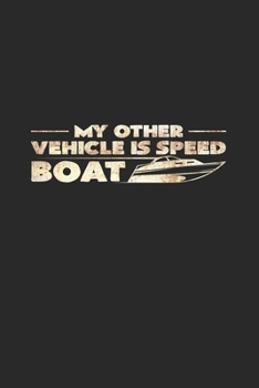 Boat: 6x9 Speedboat | blank with numbers paper | notebook | notes