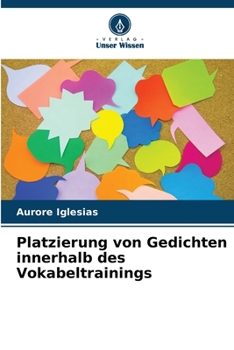 Paperback Platzierung von Gedichten innerhalb des Vokabeltrainings [German] Book
