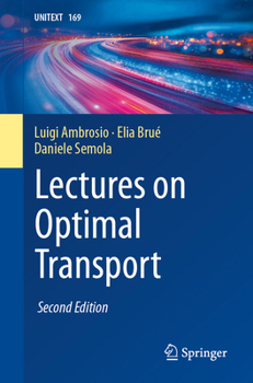 Paperback Lectures on Optimal Transport Book