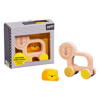 Misc. Lion and Baby Wooden Push Along Car Book