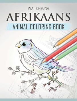 Paperback Afrikaans Animal Coloring Book