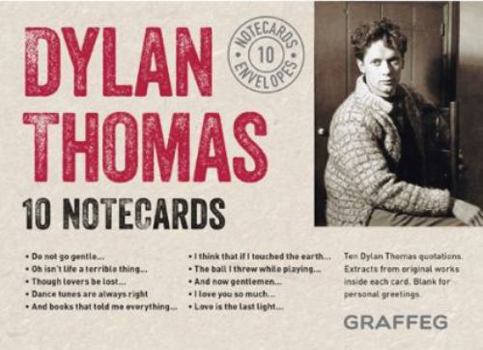 Gift Dylan Thomas Notecards (Complete Set): 10 Cards and Envelopes Book