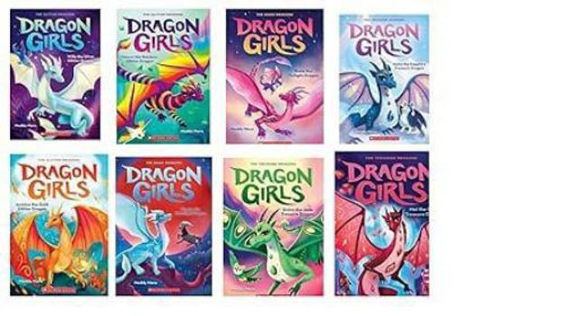 Dragon Girls Complete Set (Books #1– #8) by Maddy Mara – Featuring Azmina, Willa, Naomi, Mei, Aisha, Quinn, Rosie & Phoebe – Bestselling Magical Chapter Book Series