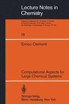 Paperback Computational Aspects for Large Chemical Systems Book