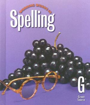 Hardcover Working Words in Spelling, Grade 7 Book