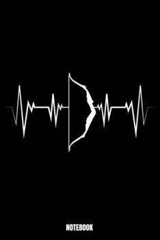 Notebook: Archery Notizbuch A5 punktierte 110 Seiten, Notizheft / Tagebuch / Reise Journal, perfektes Geschenk für Sie Ihre Familie und Freunde ... für Liebhaber des Bogenschießens. Dies