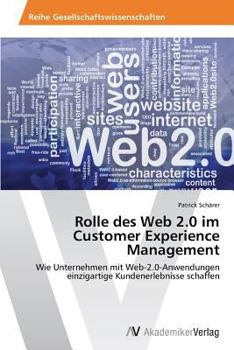 Paperback Rolle des Web 2.0 im Customer Experience Management [German] Book