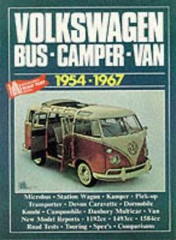 Paperback Volkswagen Bus Camper Van 1954-67 Book