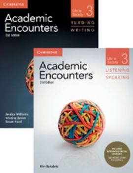Paperback Academic Encounters Level 3 2-Book Set (R&w Student's Book with Wsi, L&s Student's Book with Integrated Digital Learning): Life in Society Book