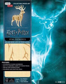 Hardcover Incredibuilds: Harry Potter: Stag Patronus Deluxe Book and Model Set Book
