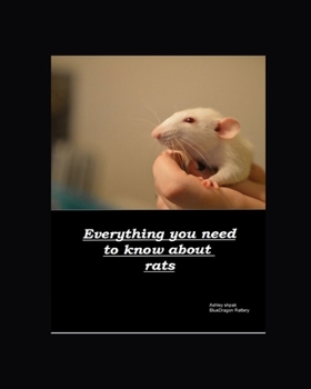 Paperback Everything you need to know about rats Book