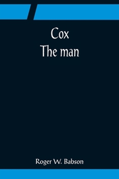Paperback Cox; The man Book